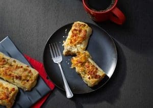 Christmas-Chicken Fajita Roll