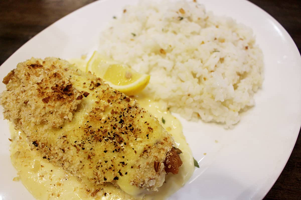 Salmon in Momay Sauce