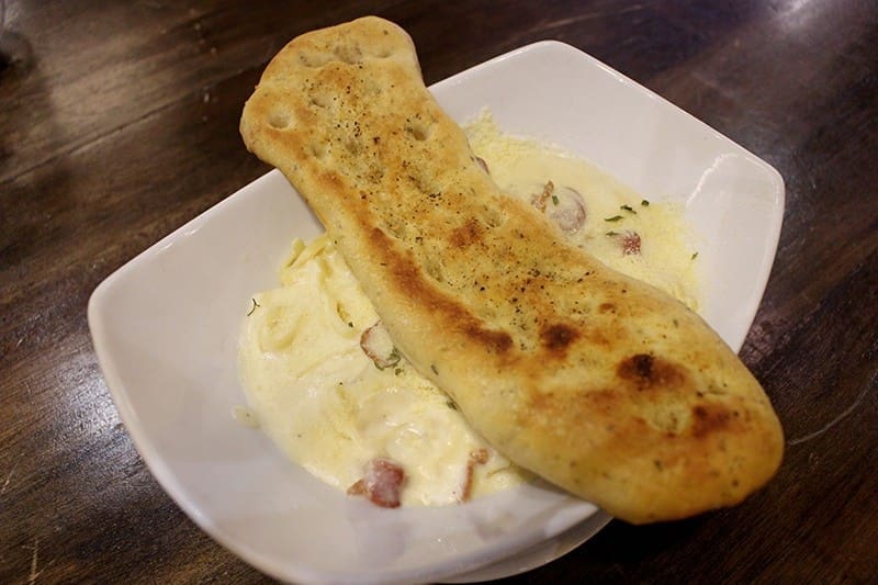 Schublig & Bacon Carbonara