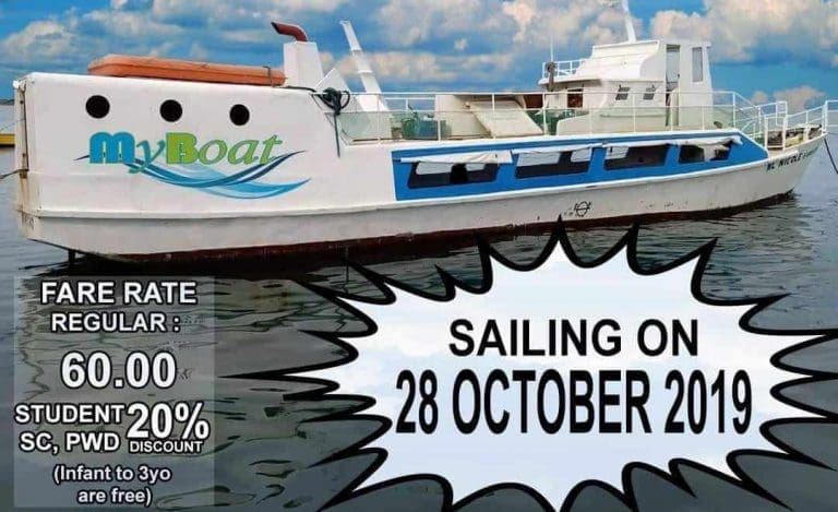 MyBoat Cebu: 30-minute travel from/to Naga and Cebu City