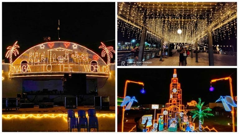 LOOK: ‘Around the world’ Christmas displays at Naga City Boardwalk