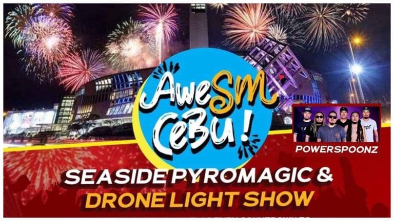 Cebu’s First ‘Drone Light Show’ and PowerSpoonz on January 19 at SM Seaside