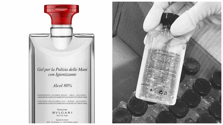Bulgari donates thousands of hand gels to Italian authorities amid CoVID-19 crisis