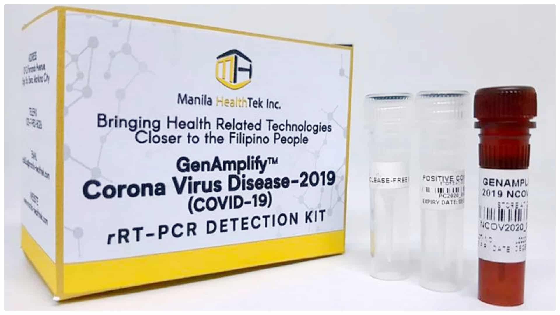 UP approved covid19 test kits-cebu