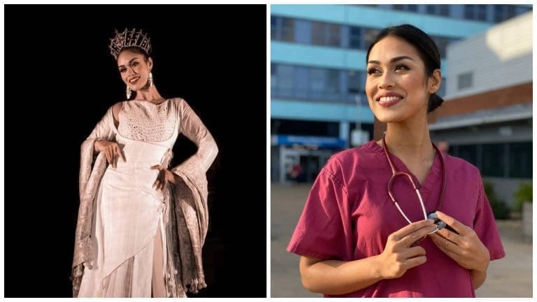 Miss England 2019 hangs crown to help fight COVID-19 as a doctor