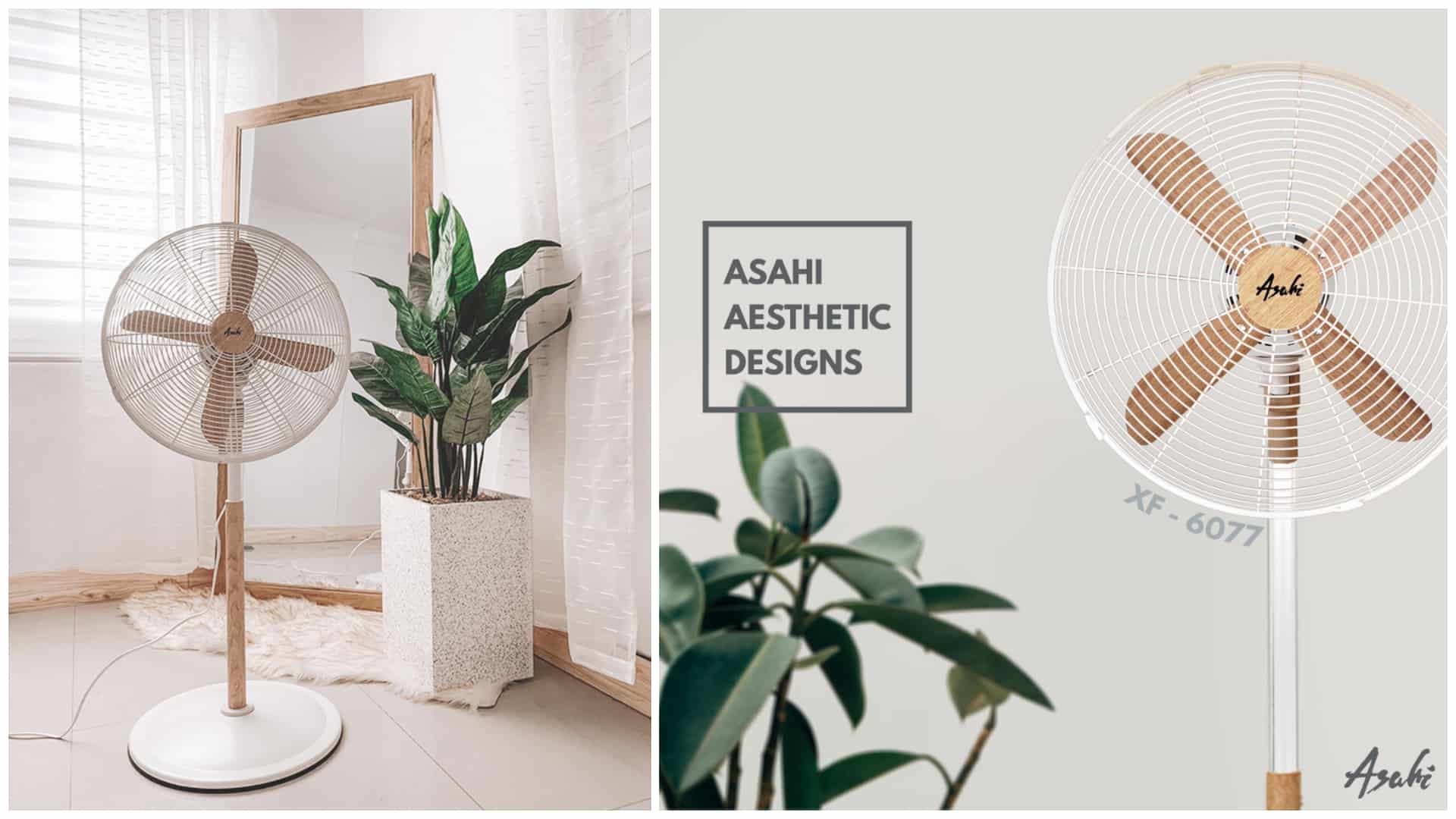 1 Asahi Wooden Electric Fan