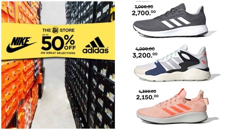 Sale alert! 50% OFF on Nike and Adidas Sneakers Online Sale