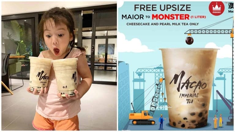 Macao Imperial offers FREE upsize to 1 Liter on all Mondays of August