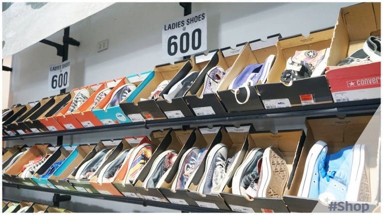 Converse shoes for as low as P600 at this Mactan branch