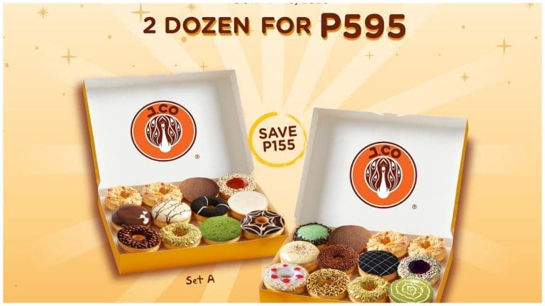 JCO Donuts offers 2 Dozens for ₱595 on Oct. 14-16