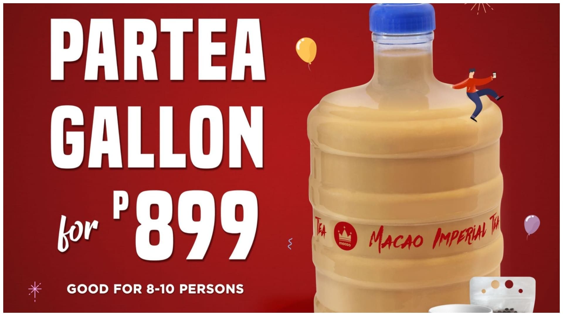 1 macao imperial tea cebu partea gallon