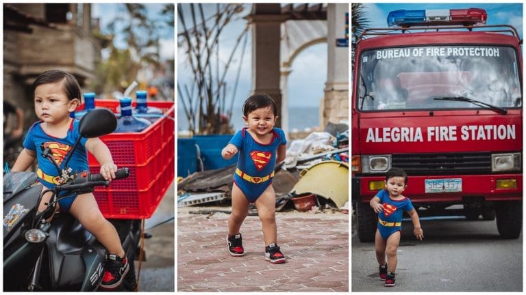 LOOK: ‘Superman vs Odette’ Birthday Photoshoot of a Cebuano Baby