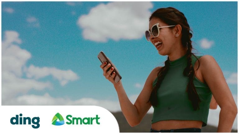Get ₱40 Bonus on Smart Load when you reload with Ding