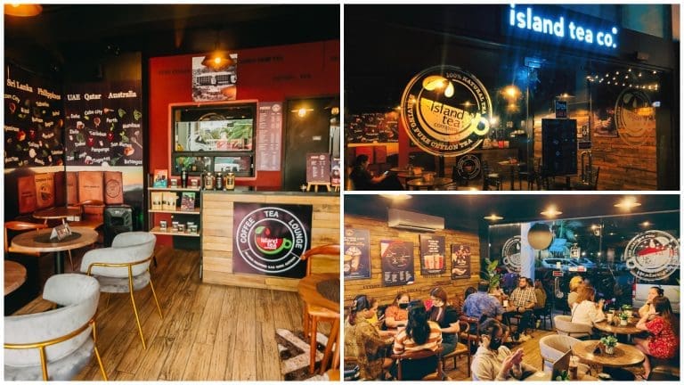 A café that feels like a bar, Island Tea Co. Escario Central in Cebu City