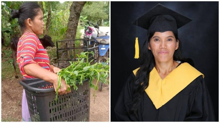 32-year-old Mother and Vegetable Vendor graduates from College
