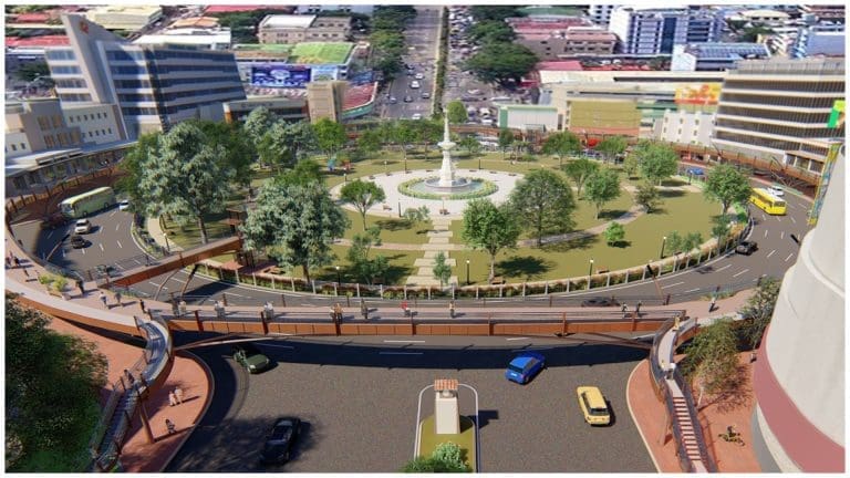 Soon to rise: Park Bridge in Cebu Fuente Osmeña