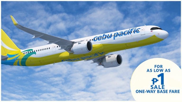Cebu Pacific offers P1 Flights Until March 4