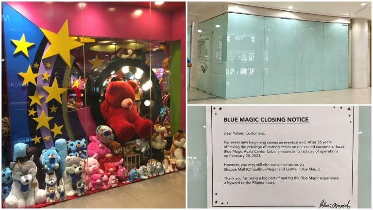 Blue Magic at Ayala Cebu closes after 26 Years