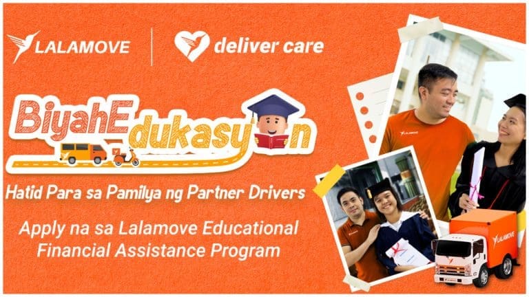 Lalamove supports the education of 100 partner drivers’ families through the ‘BiyahEdukasyon’ assistance program