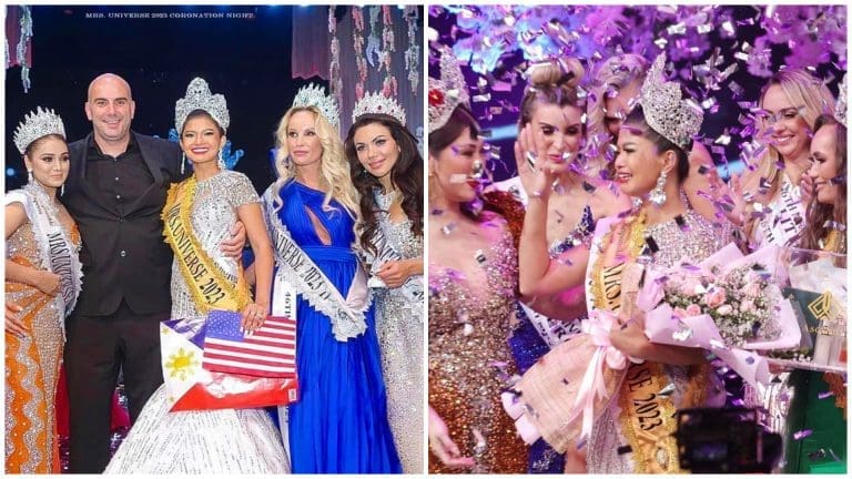 Filipina Beauty Queen Makes History as Mrs. Universe Winner
