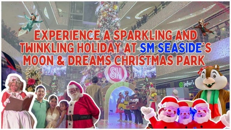 Experience a Sparkling and Twinkling Holiday at SM Seaside’s Moon & Dreams Christmas Park