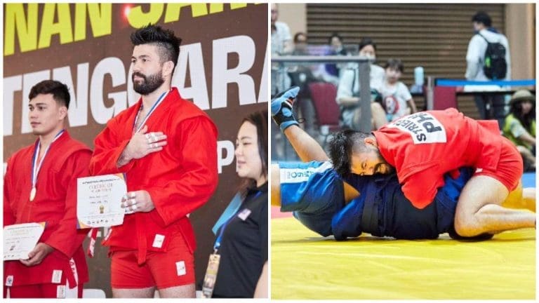 WinZir’s Sports Ambassador Mark Mugen Hails Victorious at Southeast Asia Sambo Championship 2023