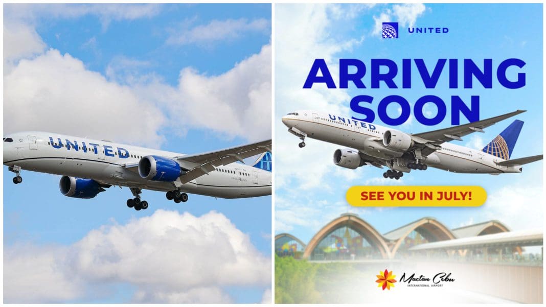 1 United Airlines Cebu Flights to Take Off on July 2024