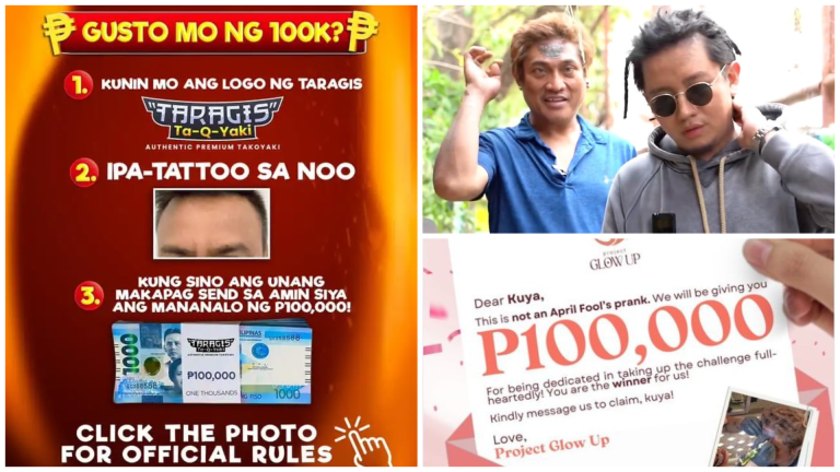 #Viral: Php 100K Awarded By Taragis To The Tattoo Prank Victim