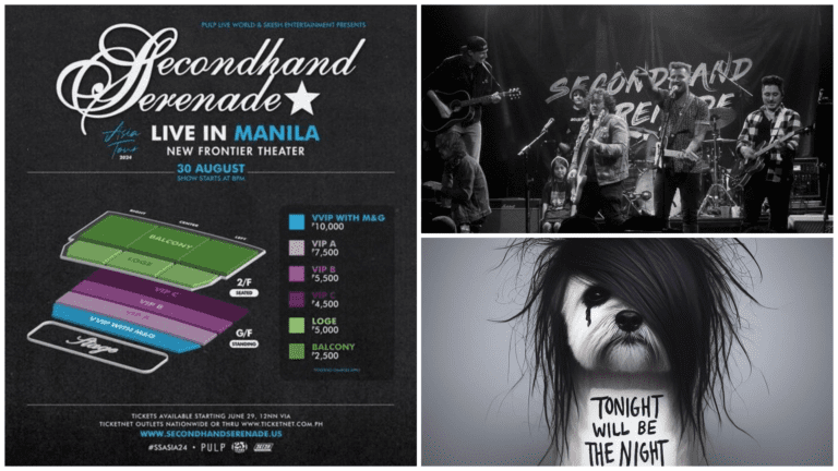 Emo Night Nostalgia: Secondhand Serenade Returns to PH This August!