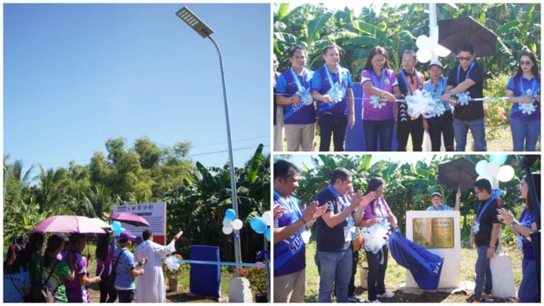 #Lit: 2,447,703.83-Peso Worth of Solar Street Lights Inaugurated in Daanbantayan