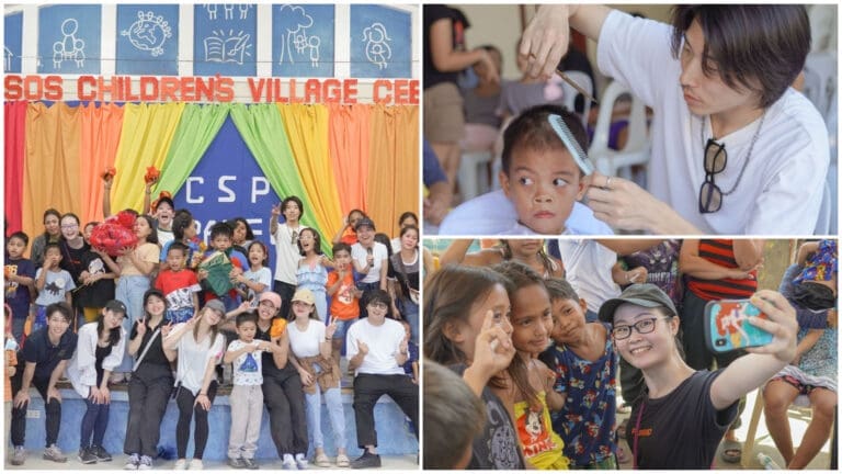 CSP Travel and Tours and Rinoa Hair Salon Bring Smiles to Cebu’s Children