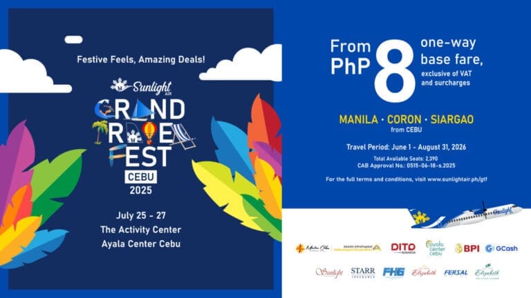 SUNLIGHT AIR’S GRAND TRAVEL FEST RETURNS WITH UNBEATABLE DEALS AND ISLAND ADVENTURES